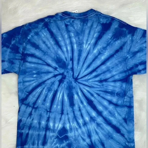 Blue Tie Dye Pink‎ Floyd The Wall Shirt - Picture 3 of 3